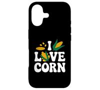 J'adore Le maïs, adorables Amateurs de maïs sucré Coque pour iPhone 17