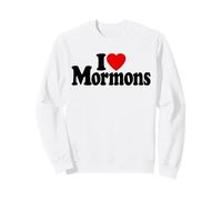 J'adore Le MORMONISME des MORMONS du CŒUR Sweatshirt