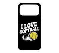 J'adore Le Mouvement Dynamique de Softball Passion Ball Coque pour iPhone 17 Pro Max