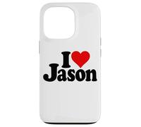 J'adore Le NOM DE Jason en Forme DE CŒUR sur Un T-Shirt Coque pour iPhone 13 Pro