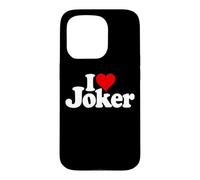 J'adore Le NOM ET Le SURNOM du Joker sur Un T-Shirt Coque pour iPhone 15 Pro