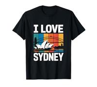 J'adore Le Paysage Urbain de l'opéra de Sydney T-Shirt