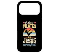J'adore Le Pilates, mais Jésus Arrive en Premier, Un chrétien drôle Coque pour iPhone 17 Pro Max