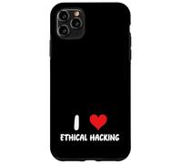 J'adore Le piratage éthique - Heart - Hack Hacker IT Tech Coding Coque pour iPhone 11 Pro Max