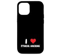 J'adore Le piratage éthique - Heart - Hack Hacker IT Tech Coding Coque pour iPhone 12/12 Pro