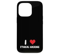 J'adore Le piratage éthique - Heart - Hack Hacker IT Tech Coding Coque pour iPhone 13 Pro