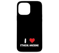 J'adore Le piratage éthique - Heart - Hack Hacker IT Tech Coding Coque pour iPhone 13 Pro Max