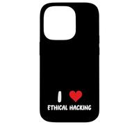J'adore Le piratage éthique - Heart - Hack Hacker IT Tech Coding Coque pour iPhone 14 Pro