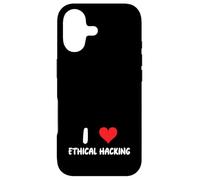 J'adore Le piratage éthique - Heart - Hack Hacker IT Tech Coding Coque pour iPhone 17