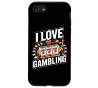 J'adore le plaisir de jouer à la machine à sous Jackpot 777 Coque pour iPhone SE (2020) / 7 / 8