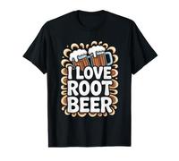 J'adore Le Plaisir des Amateurs de Root Beer T-Shirt Graphique avec Valeur
