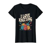 J'adore Le Plaisir des passionnés de Laine à Tricoter T-Shirt Graphique avec Valeur