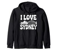 J'adore Le Pont de l'Opéra de Sydney Sweat à Capuche