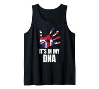 J'adore Le Royaume-Uni, la Brit Pride, C'est dans Mon ADN, la Famille Britannique Débardeur