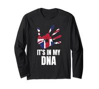 J'adore Le Royaume-Uni, la Brit Pride, C'est dans Mon ADN, la Famille Britannique Manche Longue
