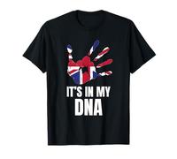 J'adore Le Royaume-Uni, la Brit Pride, C'est dans Mon ADN, la Famille Britannique T-Shirt