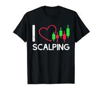 J'adore Le Scalping - Crypto Scalper Futures Trader T-Shirt Graphique avec Valeur