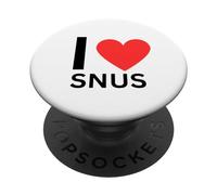 J'adore le snus - Amateur de snus - J'aime le snus - J'adore le tabac PopSockets PopGrip Interchangeable