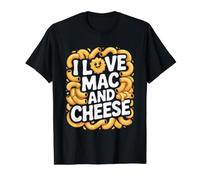 J'adore Le Sourire aux Macaronis au Fromage et aux Nouilles T-Shirt Graphique avec Valeur