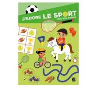 J'adore le sport - Mon bloc de jeux - Collectif - Le Ballon Eds - broché - Document jeunesse