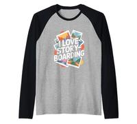 J'adore le storyboard, le cinéma, l'art, la passion Manche Raglan