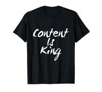 J'adore le succès en marketing, ce qui signifie que le contenu est roi T-Shirt