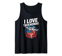J'adore le taekwondo Enthusiast Pride Débardeur