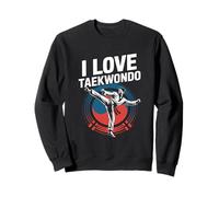J'adore le taekwondo Enthusiast Pride Sweatshirt