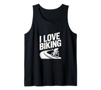 J'adore Le vélo Un Voyage à vélo passionné Débardeur