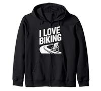 J'adore Le vélo Un Voyage à vélo passionné Sweat à Capuche