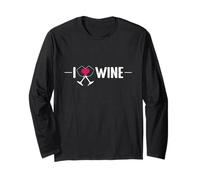 J'adore Le vin Manche Longue