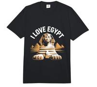 J'adore Le Voyage d'aventure avec la Pyramide du Sphinx d'Égypte Comfort Colors Adult Heavyweight T-Shirt