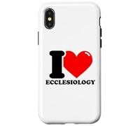 J'adore l'ecclésiologie Coque pour iPhone X/XS