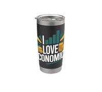 J'adore l'économie, passionné de finance et de patrimoine Gobelet isotherme en acier inoxydable double paroi