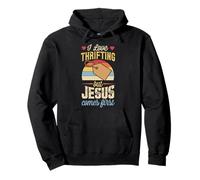 J'adore l'épargne, mais Jésus vient en premier, un chrétien drôle Sweat à Capuche