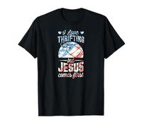 J'adore l'épargne, mais Jésus vient en premier, un chrétien drôle T-Shirt
