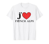 J'adore Les Alpes françaises T-Shirt