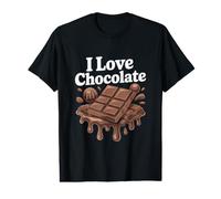 J'adore Les Amateurs de délices sucrés au Chocolat T-Shirt Graphique avec Valeur