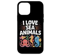 J'adore Les Animaux Marins, Les Mignonnes créatures de l'océan Coque pour iPhone 12 Mini