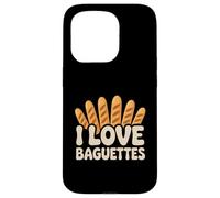 J'adore Les Baguettes, Le Pain Savoureux, l'enthousiasme Coque pour iPhone 15 Pro