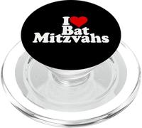J'adore Les Bat-MITZVAHS en Forme DE CŒUR PopSockets PopGrip pour MagSafe