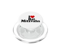 J'adore Les Bat-MITZVAHS en Forme DE CŒUR PopSockets PopGrip pour MagSafe