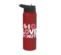 J'adore les beignets Stainless Steel Insulated Water Bottle