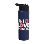 J'adore les beignets Stainless Steel Insulated Water Bottle