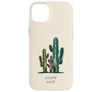 J'adore Les Cactus (déclaration Amusante) (Graphique de Cactus) Coque pour iPhone 14 Plus