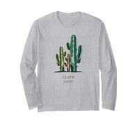 J'adore Les Cactus (déclaration Amusante) (Graphique de Cactus) Manche Longue