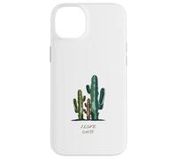 J'adore Les Cactus (Déclaration sur la Nature) Coque pour iPhone 14 Plus