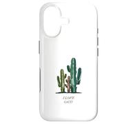 J'adore Les Cactus (Déclaration sur la Nature) Coque pour iPhone 17