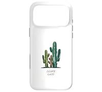J'adore Les Cactus (Déclaration sur la Nature) Coque pour iPhone 17 Pro Max