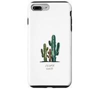 J'adore Les Cactus (Déclaration sur la Nature) Coque pour iPhone 7 Plus/8 Plus